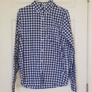 Hollister Stretch Gingham Button Down 🌊
